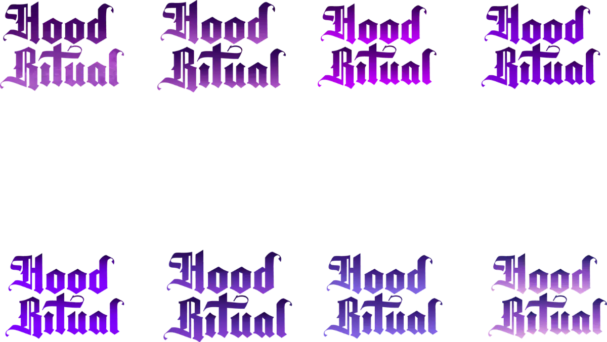 Hood Ritual process
